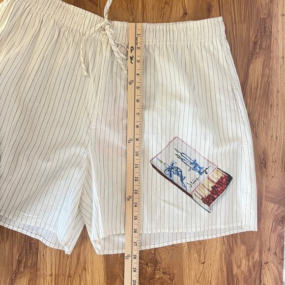 Stina Goya Elasticated Waistband Shorts With Matchbox Detail Size L - Picture 9 of 10